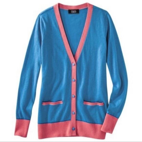 Prabal Gurung for Target Color Block Cardigan - Picture 1 of 4